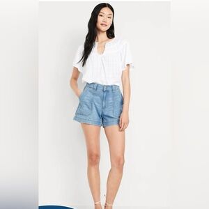 Old NavyHigh-Waisted Chino Shorts -- 3.5-inch inseam size small